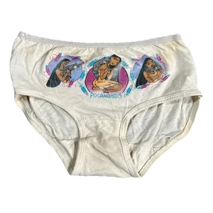 Calzoncillos Pocahontas Vintage Años 90 Niñas Nuevos Sin Etiquetas Pantalones Cortos Disney HECHOS EN EE. UU. - Imagen 1 de 11