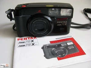 Pentax Zoom 70-X - Point And Shoot Camera - Zoom Lens 35-70 Tele - Macro Lens - Picture 1 of 5