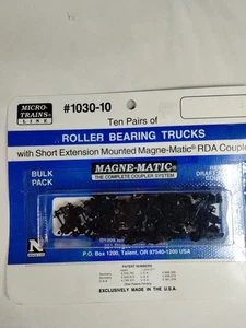 N Micro-Trains #1030-10 Rollenlagerwagen mit kurzer Verlängerung NOS - Bild 1 von 7