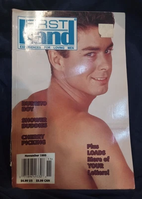 FIRST HAND Magazine ~ November 1995 ~ Gay "True" Confessions ~~ M0273 - Image 1 of 2