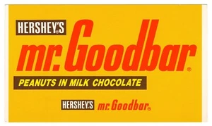 Hershey's Mr. Goodbar Advertising Postcard by Mike Roberts - Picture 1 of 2