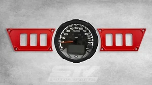 Polaris RZR XP 1000 Red Dash Switch Panel - Imagen 1 de 8