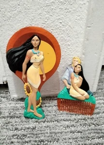 Vintage 1995 Disney Pocahontas Mirror And Comb Set Lot Of 2 Walt Disney 90s Hair - Picture 1 of 5