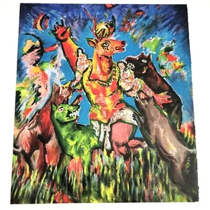 Sandro Chia Signed Original Serigraph, Deer Dancing, Edition 10/300 - Picture 1 of 7