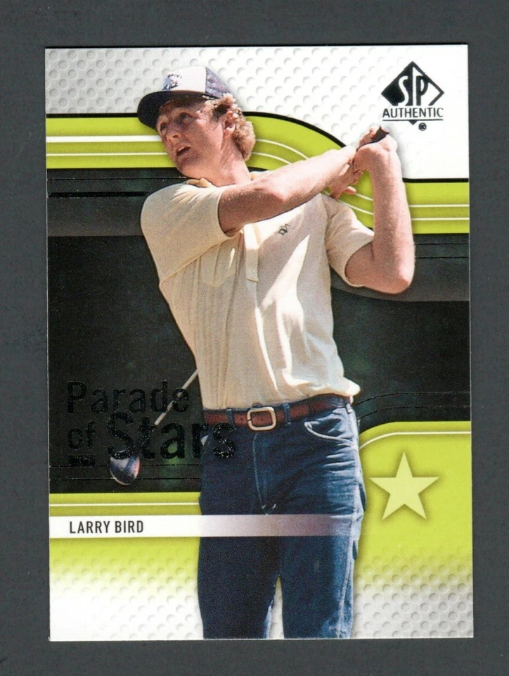 2012 Upper Deck SP Authentic Golf Larry Bird #51 Parade Of Stars - Image 1 of 2