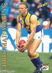 1995 Select Series 1 Base Card [ 3 ] Chris MAINWARING West Coast - Picture 1 of 1