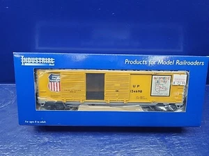 Industrial Rail 1102 O Gauge Union Pacific Double Door Boxcar #134698 - Picture 1 of 2