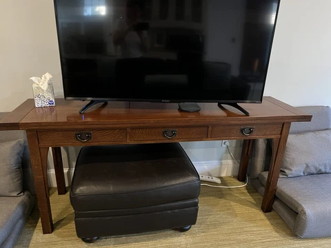Stickley Flip Top Havest Table Cover