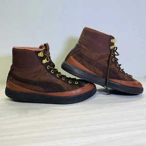 PUMA ARCHIVE LITE MID Brown Shoes Boots Size 8.5 - Picture 1 of 6