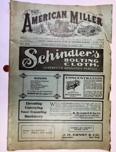 1921 The American Miller Magazine Grain Advertising Equipment Tools Supplies - Picture 1 of 24