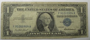 1957 Blue Seal $1 Dollar Silver Certificate - #11228-9 - Picture 1 of 2