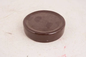 Brown Ceramic Coaster Porcelain Footing Tray Heavy Duty Insulator (WD2) Stand - Picture 1 of 4