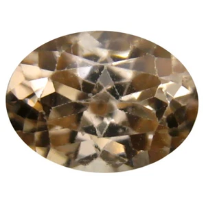 Piedra preciosa natural circón marrón sin calentar de corte ovalado notable de 3,11 quilates (9 x 7 mm) - Imagen 1 de 1