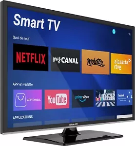 Télévision MobileTV Smart TV 22" 55 Cm - Camping Car Camion Fourgon Poids Lourd - Foto 1 di 9