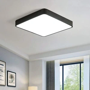LED 36W Ceiling Light Modern Square Cool White Light Fixture Bedroom 40CM - Picture 1 of 7