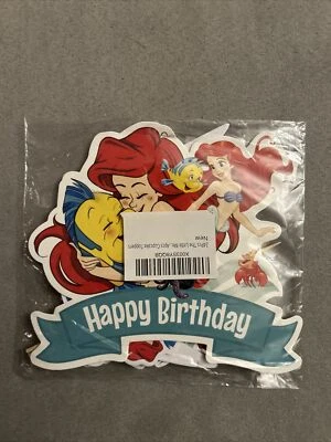 Sirenita adorno de pastel y taza adorno de pastel fiesta cumpleaños Foto 1 de 2