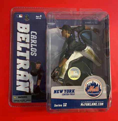 McFarlane Baseball CARLOS BELTRAN NEW YORK METS 2005 Series 12 Action Figure MLB Cover