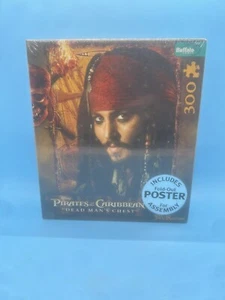 Disney Pirates of the Caribbean Jigsaw Puzzle - Jack Sparrow “W/Poster” - Picture 1 of 6