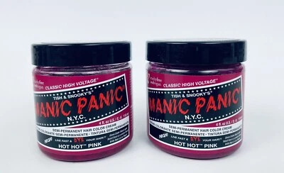 2 Manic Panic High Voltage Semi-Permanent Hair Color Cream - Hot Hot Pink 4 oz - Image 1 of 4