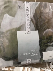 Designers Guild YULAN BIRCH Standard Sham 100% Cotton Portugal New In Package - Picture 1 of 6