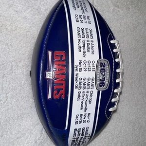 2006 New York Giants Team Signed Football. Barber, Jacobs, Coughlin, And More - Picture 1 of 6