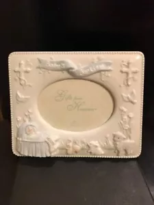 Baby's Baptism 3 1/2x5 Table Top Photo Frame By Russ - Picture 1 of 12