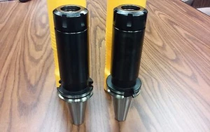 2 piezas MANDRILES DE COLLAR CAT40-ER32 6" x largo medidor, equilibrado G2,5/25000 rpm - Imagen 1 de 3