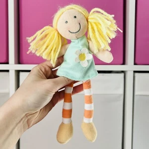 Humphrey’s Corner Girl Rag Doll Comforter Plush Soft Toy Bear Factory Mint Dress - Picture 1 of 3