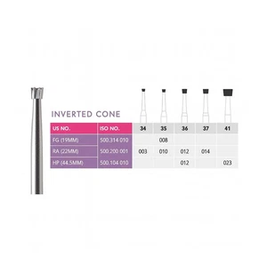Fresa de cono invertida dental Prima - Imagen 1 de 2