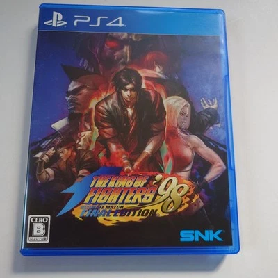 PS4 THE KING OF FIGHTERS '98 ULTIMATE MATCH FINAL EDITION SNK PlayStation 4 Used - Image 1 of 2