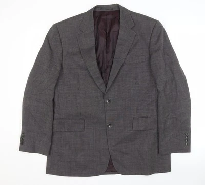 Chester Barrie Men's Grey Wool Blazer, 40S - Изображение 1 из 4