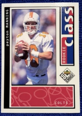 1998 Upper Deck UD Choice - Choice Reserve #193 Peyton Manning (RC) - Image 1 of 2