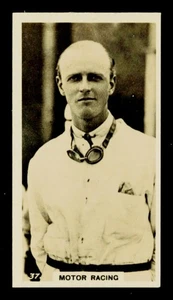1927 LAMBERT & BUTLER IL MONDO DELLO SPORT #37 MOTOR RACING-MAJOR H.O.D SEGRAVE NM - Foto 1 di 2
