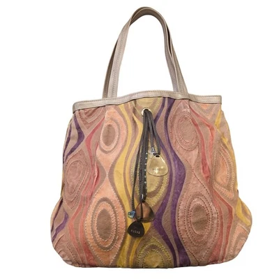 Bolso de Hombro R&Y AUGOUSTI x Albert Rocks Cuero Mixto Mod Boho Art Deco *RARO Foto 1 de 4