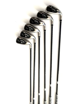 Juego de plancha Callaway Fusion SUELA ANCHA 6-9 PW Approach diestro para hombres mayores ligeras flexibles Foto 1 de 4