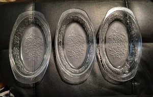 Set Of 3 Princess House Fantasia AuGratin Christmas Dishes - Picture 1 of 2
