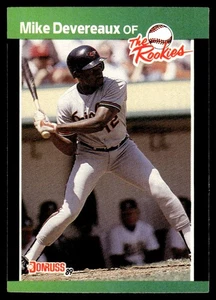1989 Donruss The Rookies Mike Devereaux Baltimore Orioles #51 - Picture 1 of 2