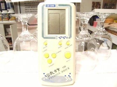 Vintage 80s Japanese LCD Game Tetris Fashion Brick Handheld - Bild 1 von 4