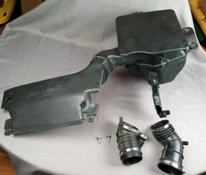 2001-06 BMW E46 325 Engine Air Intake Filter Box Duct Tube Mass Flow Sensor MAF - Bild 1 von 24