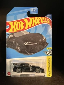 Hot Wheels ‘20 Toyota GR Supra Black GAMESTOP EXCLUSIVE (back crease) - Picture 1 of 2