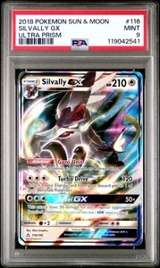Silvally Gx PSA 9 2018 Pokemon Sun & Moon Ultra Prism #116 - Picture 1 of 2