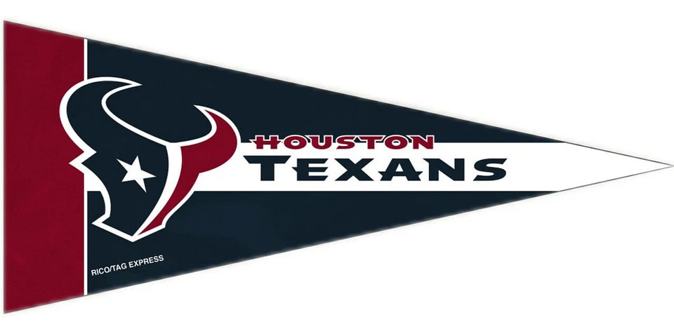 Houston Texans Official NFL Mini Pennants by Rico Industries 429041