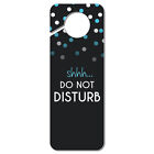 Shhh Do Not Disturb Plastic Door Knob Hanger Sign