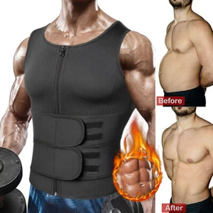 Fajas Para Hombres Faja Reductora De Hombre Reductoras Adelgazar Bajar Peso Gym - Picture 1 of 28