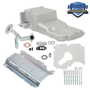 For LT Swap LT1 LT4 L83 L86 Retro-Fit Rear Sump Oil Pan & Pickup Tube Aluminum - Picture 1 of 14