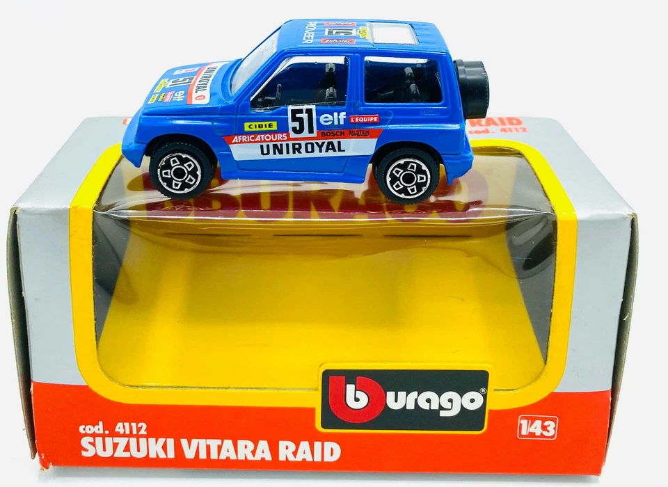 EBOND Suzuki Vitara Raid - Cod: 4112 - Burago - 1:43 - 0200 - Immagine 1 di 1