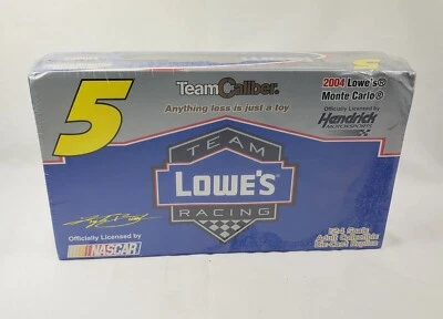 Team Caliber Owners Series Kyle Busch #5 2004 Lowe's Monte Carlo 1:24 LE sellado Foto 1 de 4