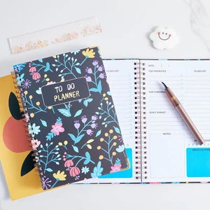 To Do List Notebook A5 Daily Planner Daily Tasks Organizer Smooth benchmark - Picture 1 of 12