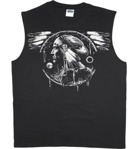 Camiseta sin mangas Hawk Dream Catcher Indio Nativo Americano Camiseta sin mangas Músculo - Imagen 1 de 3
