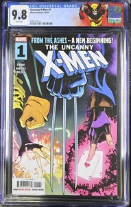 UNCANNY X-MEN #1 MARVEL 2024 DAVID MARQUEZ MAIN CGC 9.8 NM CUSTOM LABEL - Picture 1 of 2